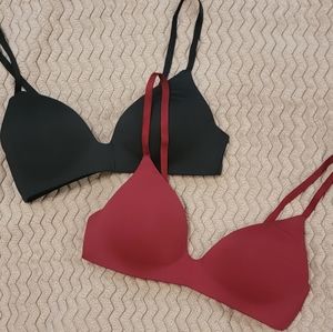 Lot Of 2- Victoria Secret Wireless Bras, 34B